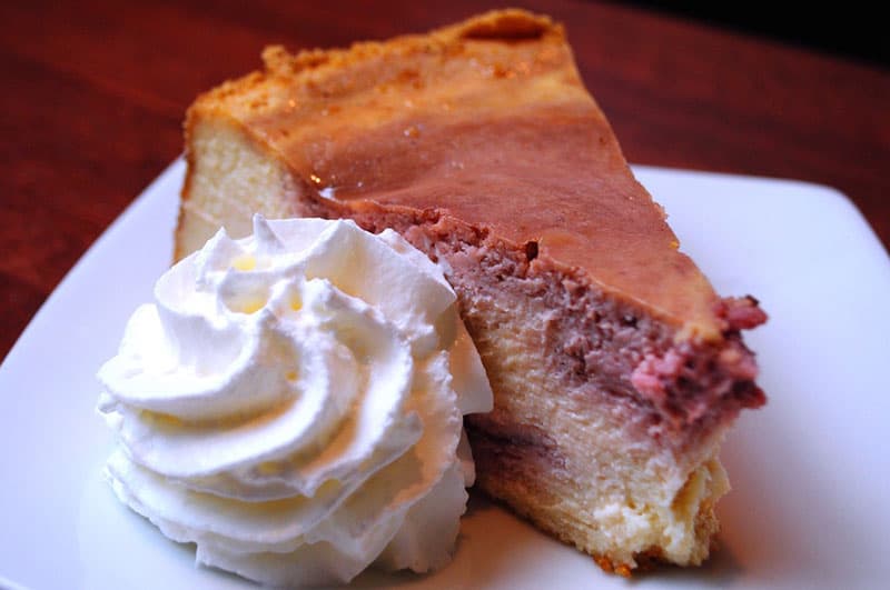 Catering Raspberry Cheesecake