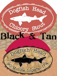 Dogfish Head Black n Tan