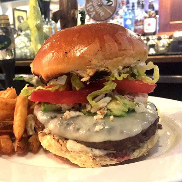 Crabby Avocado Burger