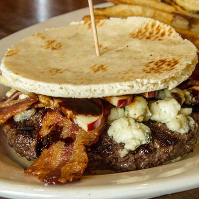 Flatbread Burger