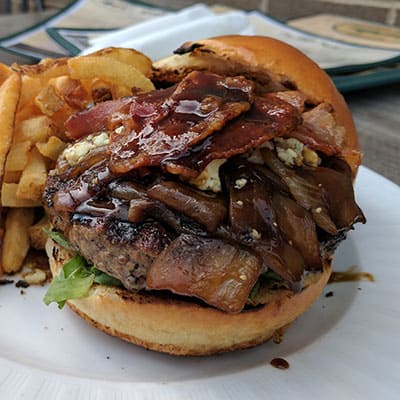 Bacon & Blue Burger