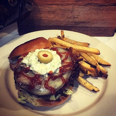 Spooky Eye Burger