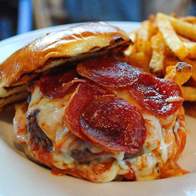 The Pizza Burger