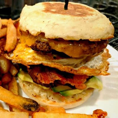 Los’s Bangin’ Breakfast Burger