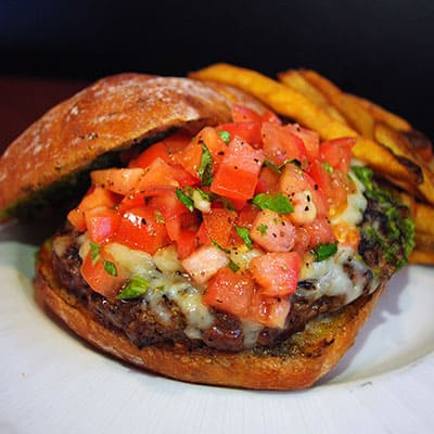 Bruschetta Burger