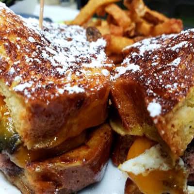 French Toast Burger