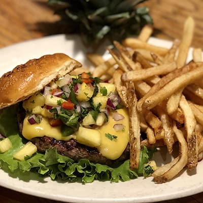 Rafa's Tropical Burger Dogfish Head Alehouse Craft Beer Falls Church