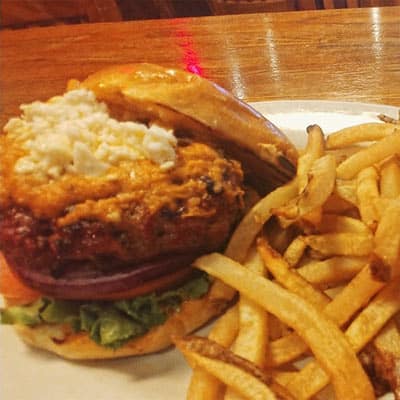 Return of the Chorizo Burger Dogfish Head Alehouse Craft Beer Falls Church