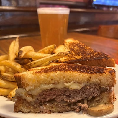 Patty Melt Dogfish Head Alehouse Craft Beer Falls Church