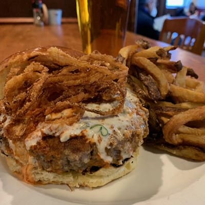 Otto’s Buffalo Burger Dogfish Head Alehouse Craft Beer Gaithersburg