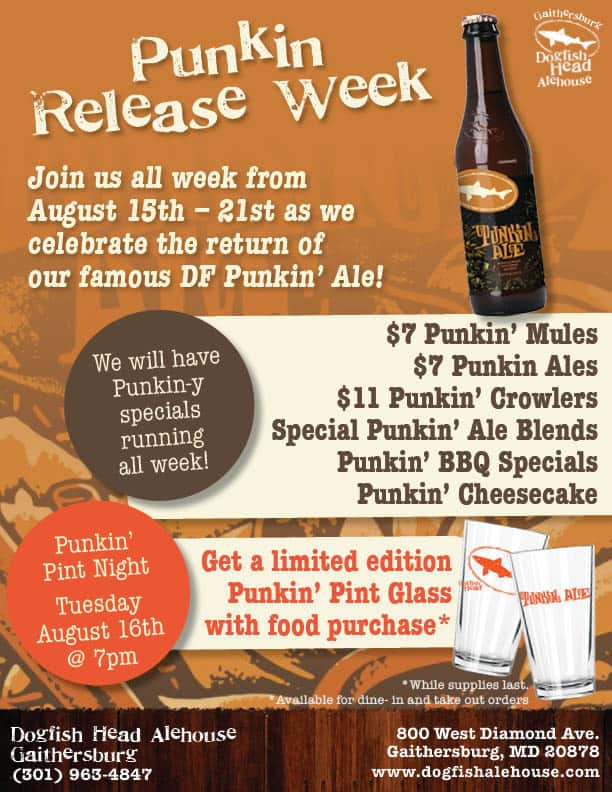 Punkin Release Week