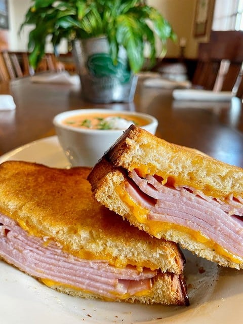 Hot Ham & Grilled Cheese