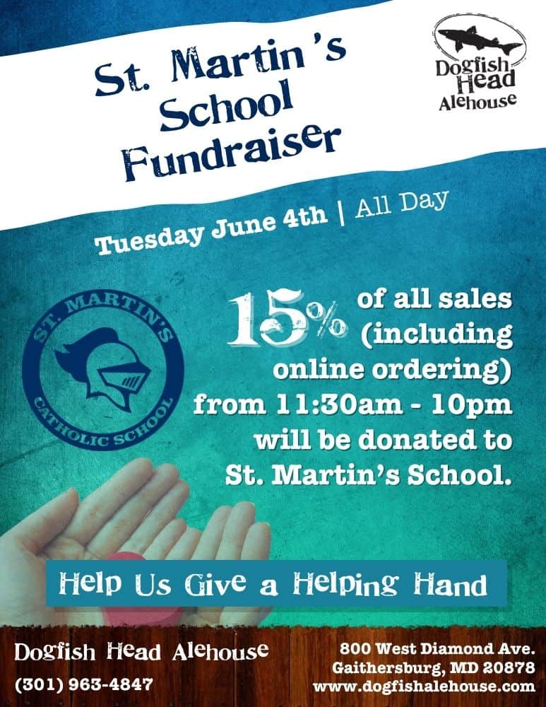 St Martins School Fundraiser at Dogfish Head Alehouse