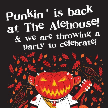 Punkin' Release Party Flyer for Dogfish Head Alehouse