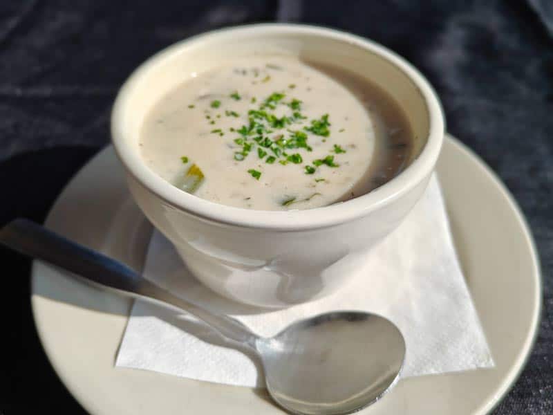   ‘Shrooms & Wild Rice Soup