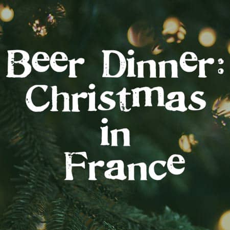 Beer Dinner Christmas in France Promo photo