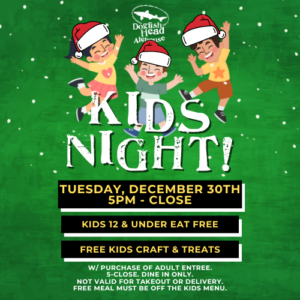 DF kids night graphic website